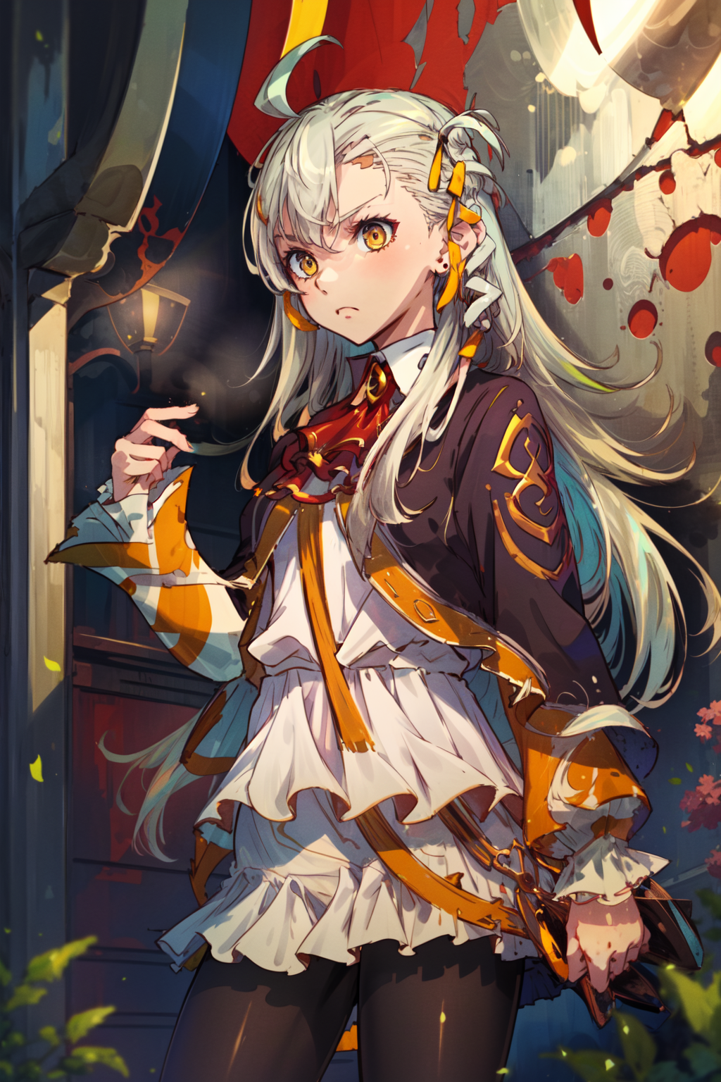 01060-1903008073-masterpiece,best quality,1girl,olga marie animusphere,(MelloiII, YoungOlga),serious,standing,cowboy shot,_lora_FGOOlgaMarie_0.9_.png